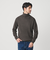 【WEB限定 WARDROBE SMART】マシーンウォッシャブル ウールミックス アゼ タートルネック