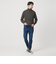 【WEB限定 WARDROBE SMART】マシーンウォッシャブル ウールミックス アゼ タートルネック