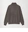 【WEB限定 WARDROBE SMART】マシーンウォッシャブル ウールミックス アゼ タートルネック