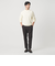 【WEB限定 WARDROBE SMART】マシーンウォッシャブル ウールミックス アゼ クルーネック