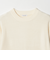 【WEB限定 WARDROBE SMART】マシーンウォッシャブル ウールミックス アゼ クルーネック