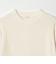 【WEB限定 WARDROBE SMART】マシーンウォッシャブル ウールミックス アゼ クルーネック
