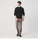 【WEB限定 WARDROBE SMART】マシーンウォッシャブル ウールミックス アゼ クルーネック