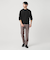 【WEB限定 WARDROBE SMART】マシーンウォッシャブル ウールミックス アゼ クルーネック