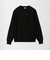 【WEB限定 WARDROBE SMART】マシーンウォッシャブル ウールミックス アゼ クルーネック
