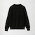 【WEB限定 WARDROBE SMART】マシーンウォッシャブル ウールミックス アゼ クルーネック