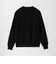 【WEB限定 WARDROBE SMART】マシーンウォッシャブル ウールミックス アゼ クルーネック