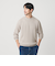 【WEB限定 WARDROBE SMART】マシーンウォッシャブル ウールミックス アゼ クルーネック
