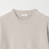 【WEB限定 WARDROBE SMART】マシーンウォッシャブル ウールミックス アゼ クルーネック