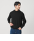 【WEB限定 WARDROBE SMART】マシーンウォッシャブル ウールミックス アゼ モックネック