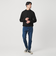【WEB限定 WARDROBE SMART】マシーンウォッシャブル ウールミックス アゼ モックネック