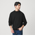 【WEB限定 WARDROBE SMART】マシーンウォッシャブル ウールミックス アゼ モックネック