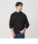 【WEB限定 WARDROBE SMART】マシーンウォッシャブル ウールミックス アゼ モックネック