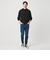 【WEB限定 WARDROBE SMART】マシーンウォッシャブル ウールミックス アゼ モックネック