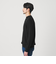 【WEB限定 WARDROBE SMART】マシーンウォッシャブル ウールミックス アゼ モックネック