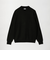 【WEB限定 WARDROBE SMART】マシーンウォッシャブル ウールミックス アゼ モックネック