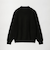 【WEB限定 WARDROBE SMART】マシーンウォッシャブル ウールミックス アゼ モックネック