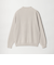 【WEB限定 WARDROBE SMART】マシーンウォッシャブル ウールミックス アゼ モックネック