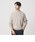 【WEB限定 WARDROBE SMART】マシーンウォッシャブル ウールミックス アゼ モックネック