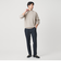 【WEB限定 WARDROBE SMART】マシーンウォッシャブル ウールミックス アゼ モックネック