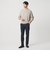 【WEB限定 WARDROBE SMART】マシーンウォッシャブル ウールミックス アゼ モックネック