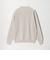 【WEB限定 WARDROBE SMART】マシーンウォッシャブル ウールミックス アゼ モックネック