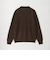 【WEB限定 WARDROBE SMART】マシーンウォッシャブル ウールミックス アゼ モックネック