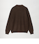 【WEB限定 WARDROBE SMART】マシーンウォッシャブル ウールミックス アゼ モックネック