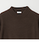 【WEB限定 WARDROBE SMART】マシーンウォッシャブル ウールミックス アゼ モックネック