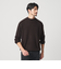 【WEB限定 WARDROBE SMART】マシーンウォッシャブル ウールミックス アゼ モックネック