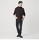 【WEB限定 WARDROBE SMART】マシーンウォッシャブル ウールミックス アゼ モックネック