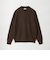 【WEB限定 WARDROBE SMART】マシーンウォッシャブル ウールミックス アゼ モックネック
