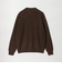 【WEB限定 WARDROBE SMART】マシーンウォッシャブル ウールミックス アゼ モックネック