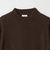 【WEB限定 WARDROBE SMART】マシーンウォッシャブル ウールミックス アゼ モックネック