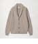 【WEB限定 WARDROBE SMART】ウォッシャブル ショールカラー カーディガン