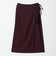 ツイル リボン ラップスカート