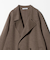 リバー テーラード スタンドカラーコート