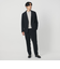 ブラッシュド ツイル1P テーパードパンツ