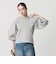 【WEB限定】ダブルニット ボリュームスリーブプルオーバー