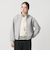 【WEB限定】ダブルニット ジップスタンドブルゾン ウォッシャブル