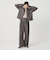 【WEB限定】ポリエステル タックワイドパンツ ウォッシャブル