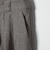 【WEB限定】ポリエステル タックワイドパンツ ウォッシャブル