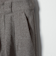 【WEB限定】ポリエステル タックワイドパンツ ウォッシャブル