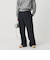 【WEB限定】ポリエステル タックワイドパンツ ウォッシャブル