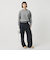【WEB限定】ポリエステル タックワイドパンツ ウォッシャブル