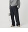 【WEB限定】ポリエステル タックワイドパンツ ウォッシャブル