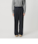 【WEB限定】ポリエステル タックワイドパンツ ウォッシャブル
