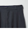 【WEB限定】ポリエステル タックワイドパンツ ウォッシャブル