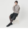 【WEB限定】ポリエステル スナップスタンドプルオーバー