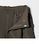 【WEB限定 Wardrobe DAILY MINIMAL】ウールライク ランダムタック ワイドパンツ ウォッシャブル